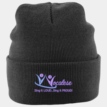 Vocalese Cuffed Beanie Hat Thumbnail